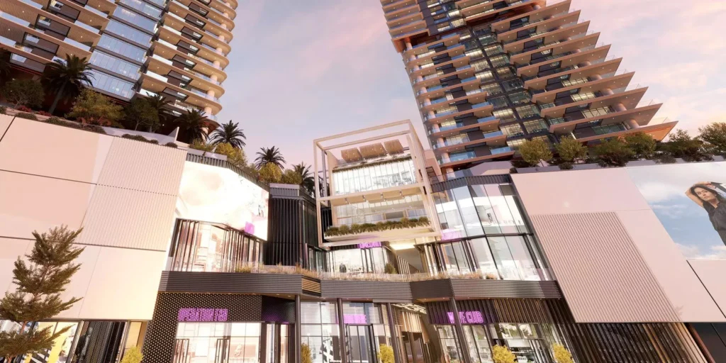 Mercer House South Tower — Фасад проекта, общий привлекательный вид