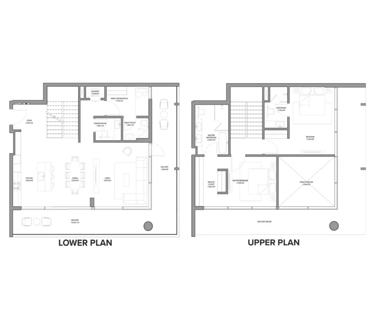 Haven Bay floor plan 2 BR · 2106 sqft