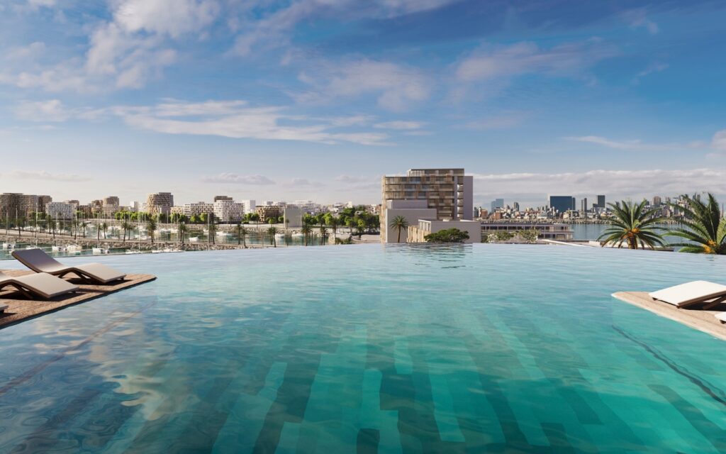 Nautica one two– buy apartment in Dubai with Continental Club