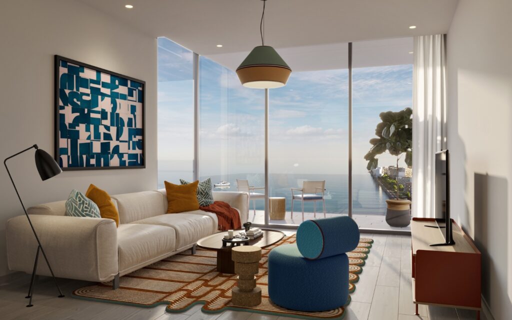 Nautica one two– buy apartment in Dubai with Continental Club