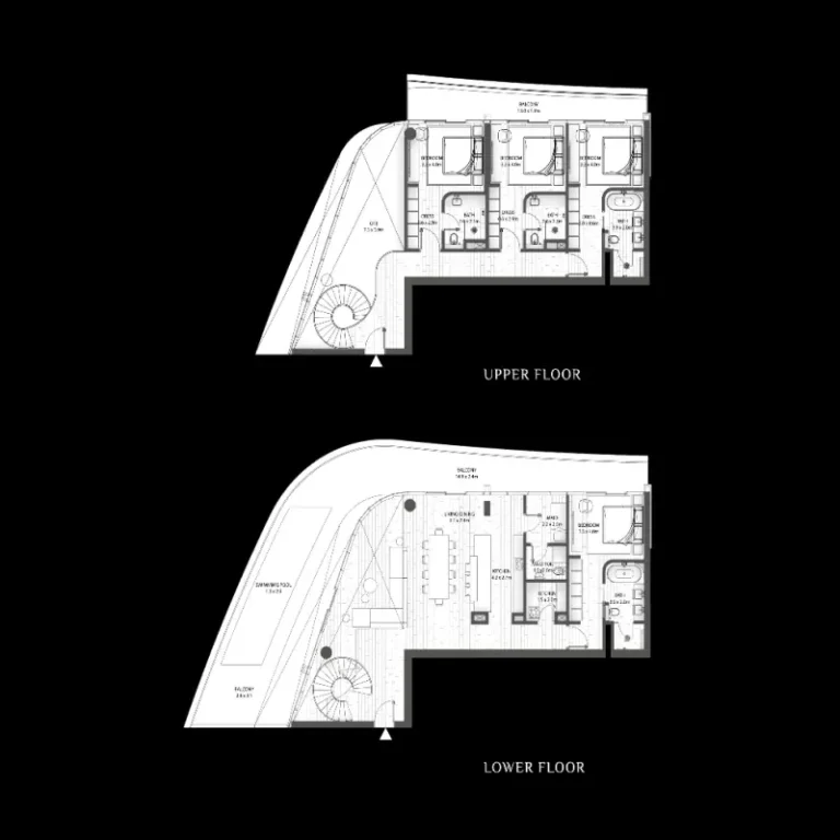 SAAS Hills floor plan 4 BR · 4039 sqft