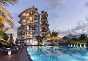 3-спальная квартира в SLS Residences The Palm