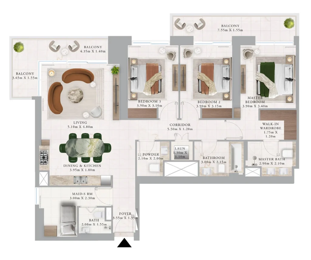 Address Residences Dubai Creek Harbour by Emaar Properties in Dubai Creek Harbour