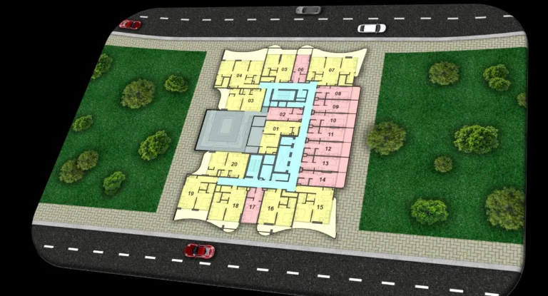 AG AUM Residence floor plan Поэтажный план