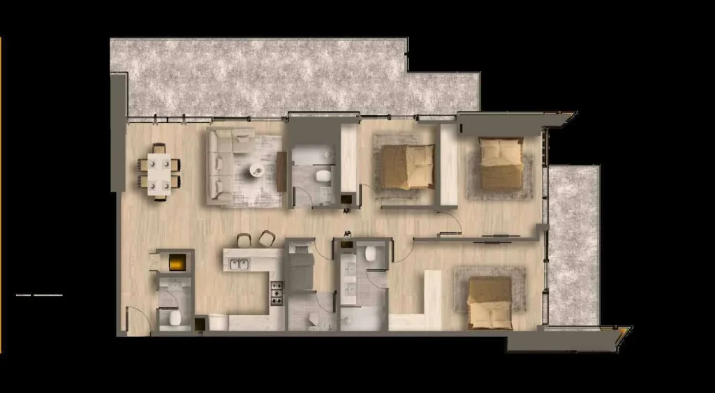 Ahad Residences by Ahad Group in Business Bay, Dubai