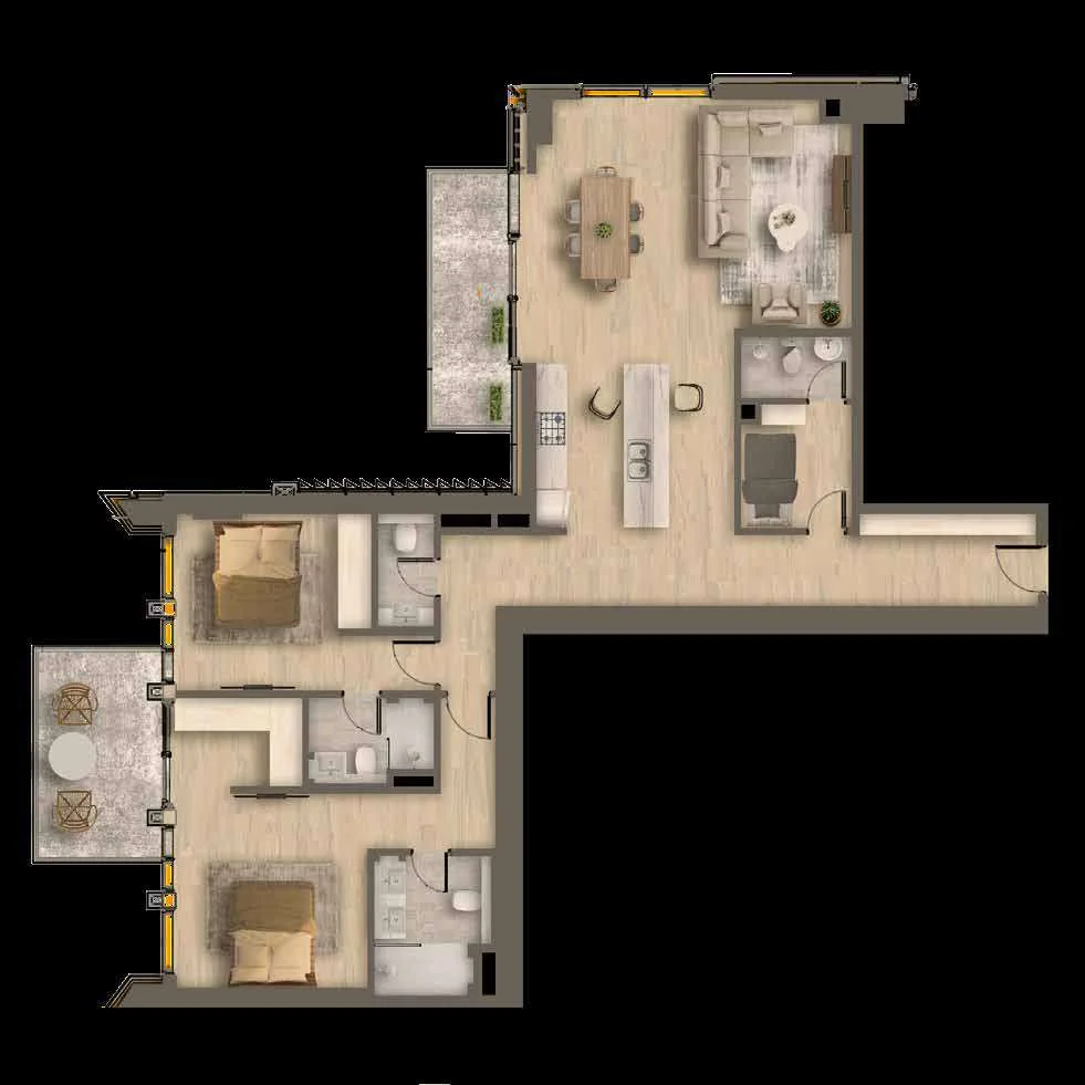 Ahad Residences by Ahad Group in Business Bay, Dubai
