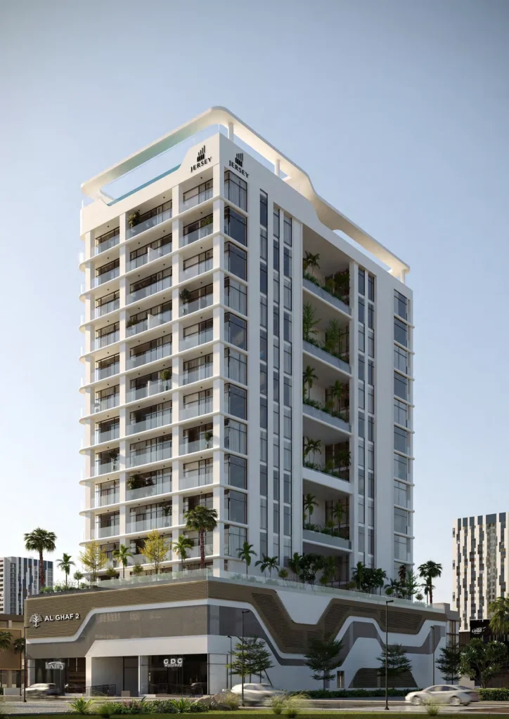 Al Ghaf 2 by Jersey Real Estate Development in Al Furjan, Dubai