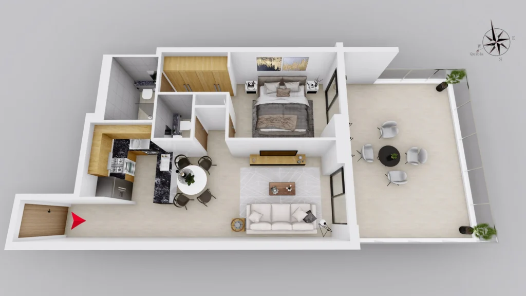 Al Waleed W.S 1 by Al Waleed Development L.L.C | Al Waleed Real Estate in DubaiLand Residence Complex