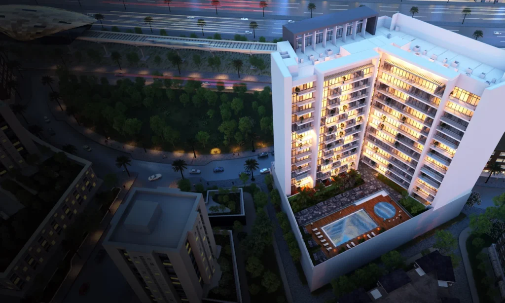 Alexis Tower by Reportage Properties in Downtown Jebel Ali, Dubai