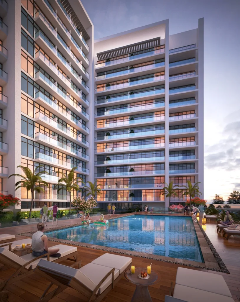 Alexis Tower by Reportage Properties in Downtown Jebel Ali, Dubai