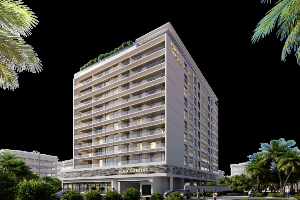 Alma Gardens by Alma Real Estate Developments in Liwan, Dubai