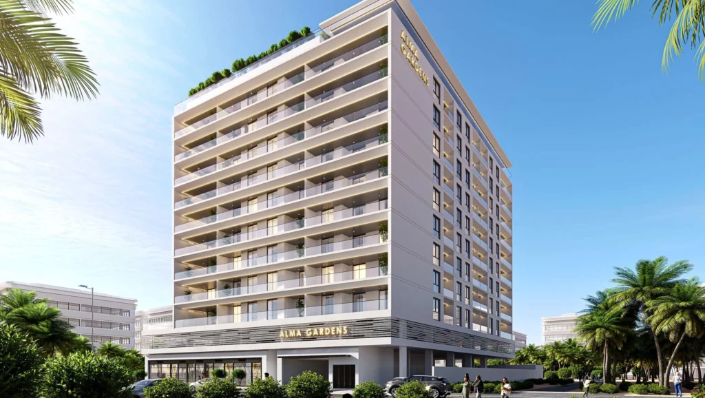 Alma Gardens by Alma Real Estate Developments in Liwan, Dubai