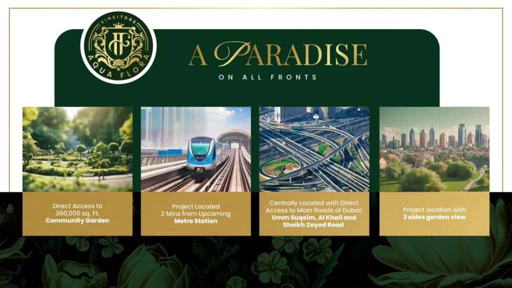 Aqua Flora by Vincitore Luxury Real Estate Development L.L.C | Vincitore Real Estate Development LLC in Dubai Science Park