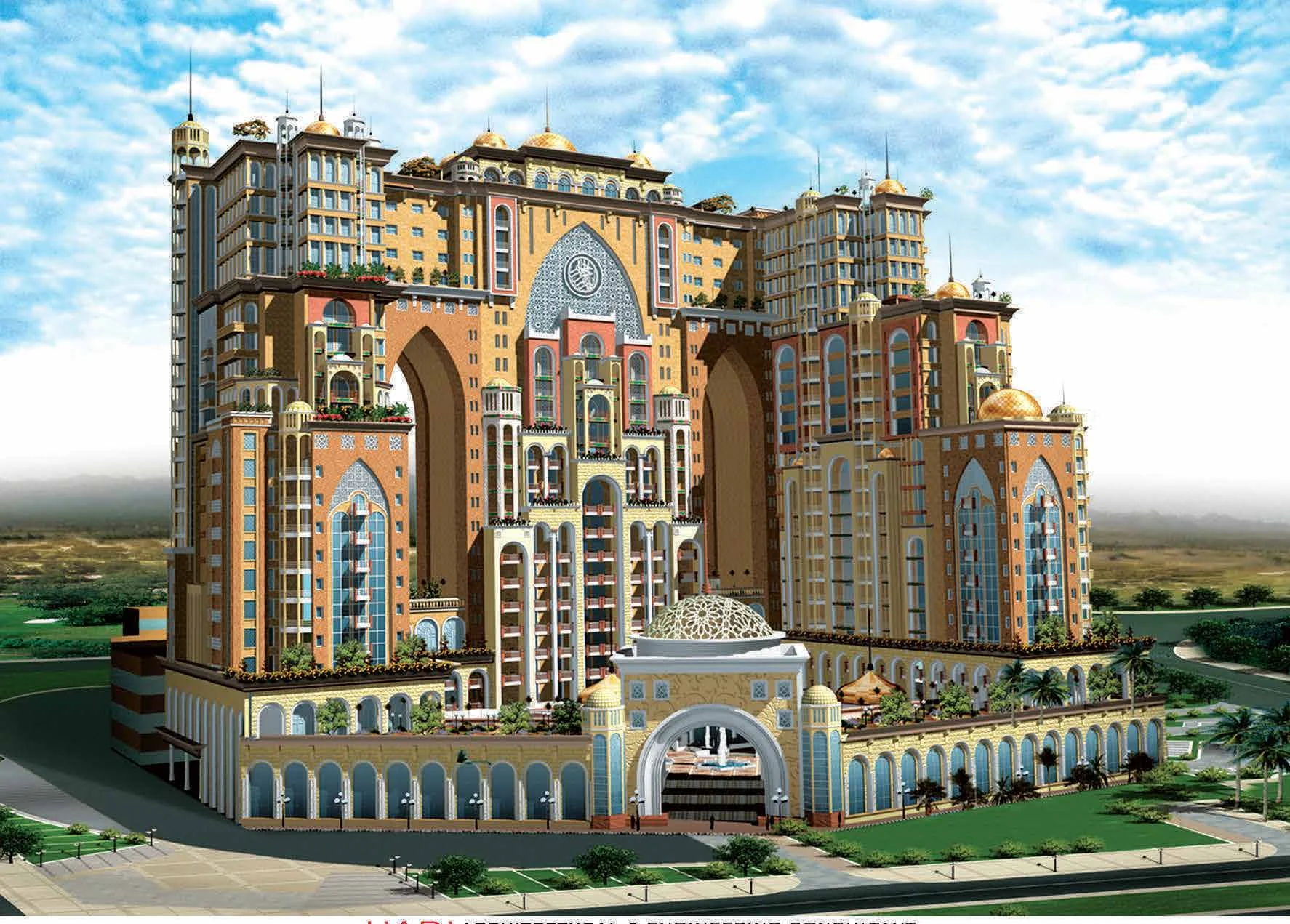 Arabian Gate by Time Properties in Dubai Silicon Oasis