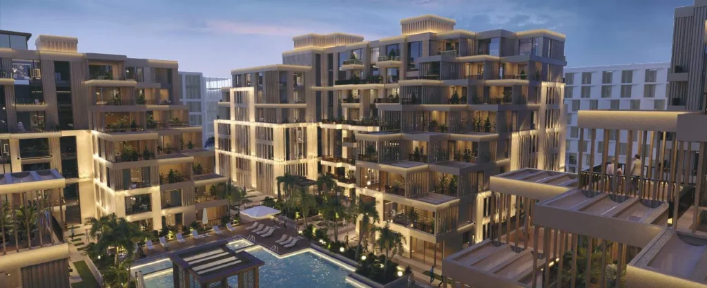 Arisha Terraces by QUBE Development in Studio City, Dubai