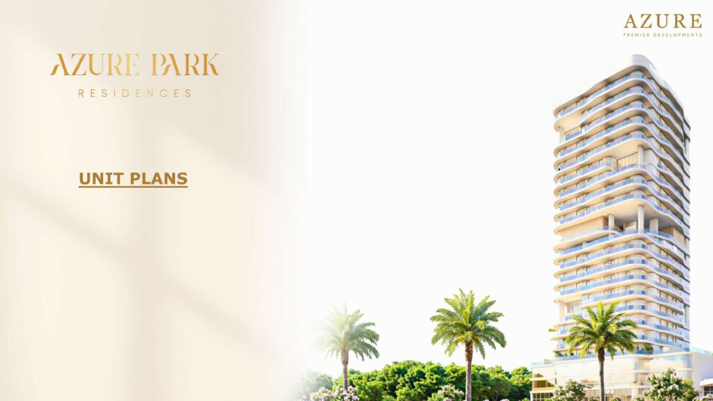 Exterior view of a modern high-rise residential building with palm trees