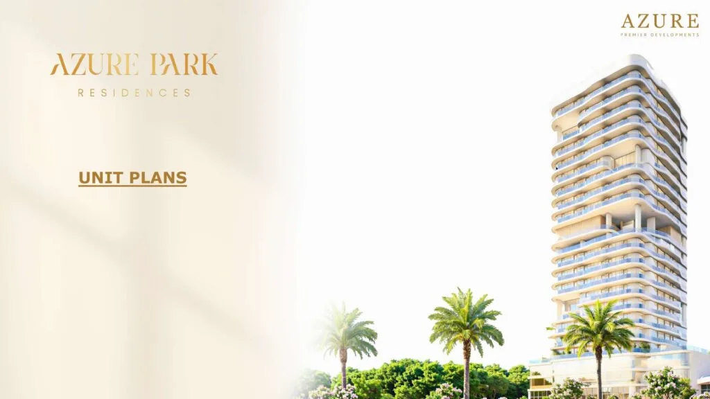 Exterior view of a modern high-rise residential building with palm trees
