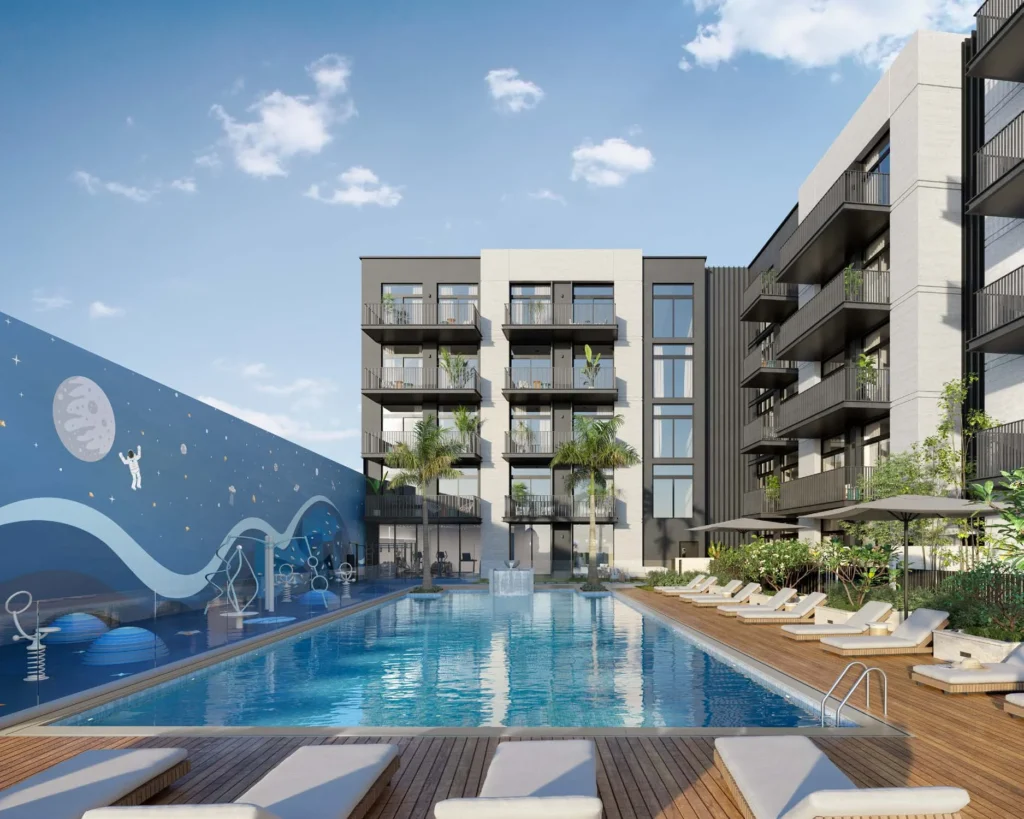 Belmont Residences by Ellington Properties Development L.L.C | Nshama Properties Owned By Nshmi Development One Person Company L.L.C | Ellington Properties in JVT District 4, Dubai