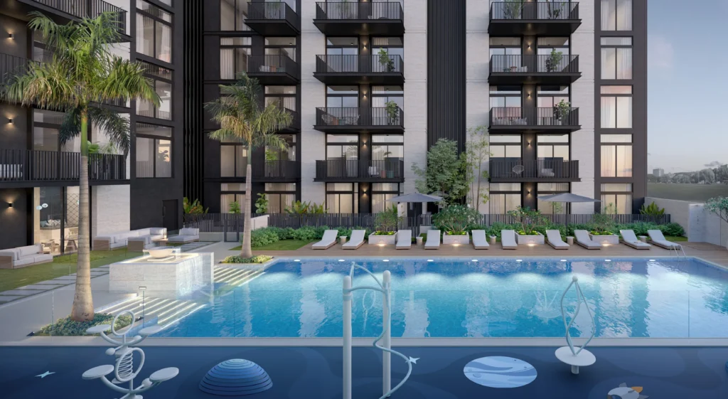 Belmont Residences by Ellington Properties Development in Jumeirah Village Triangle, Dubai