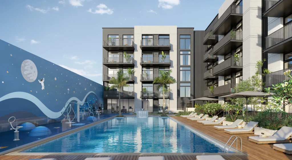 Belmont by Nshama Properties Owned By Nshmi Development One Person Company in Town Square, Dubai