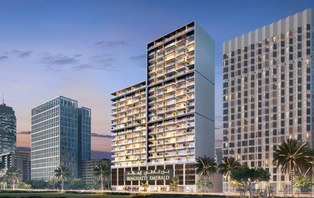 Binghatti Emerald by Binghatti Developers in JVC District 15, Dubai