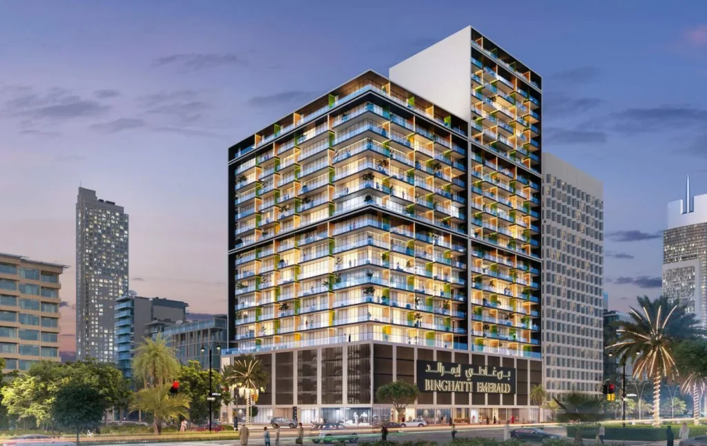 Binghatti Emerald by Binghatti Developers in JVC District 15, Dubai