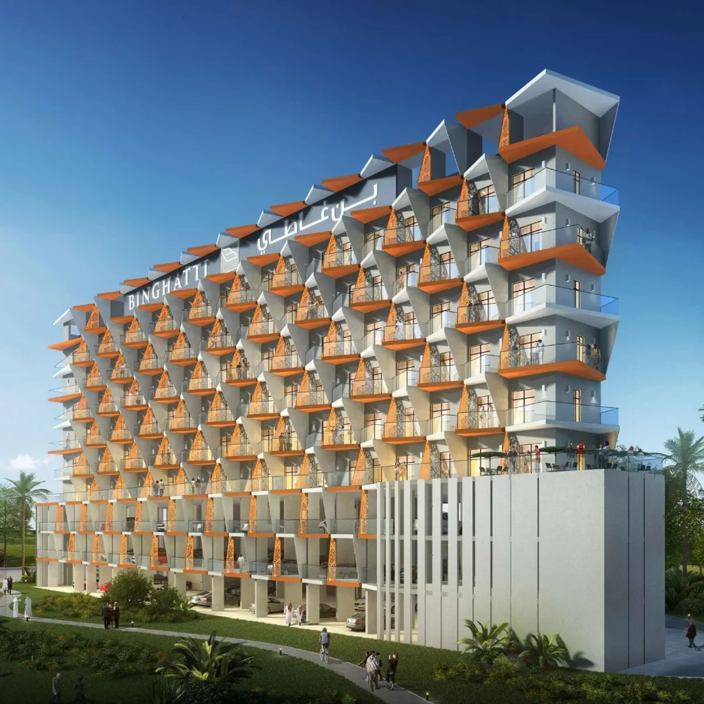 Binghatti Gate by Binghatti Developers in JVC District 15, Dubai