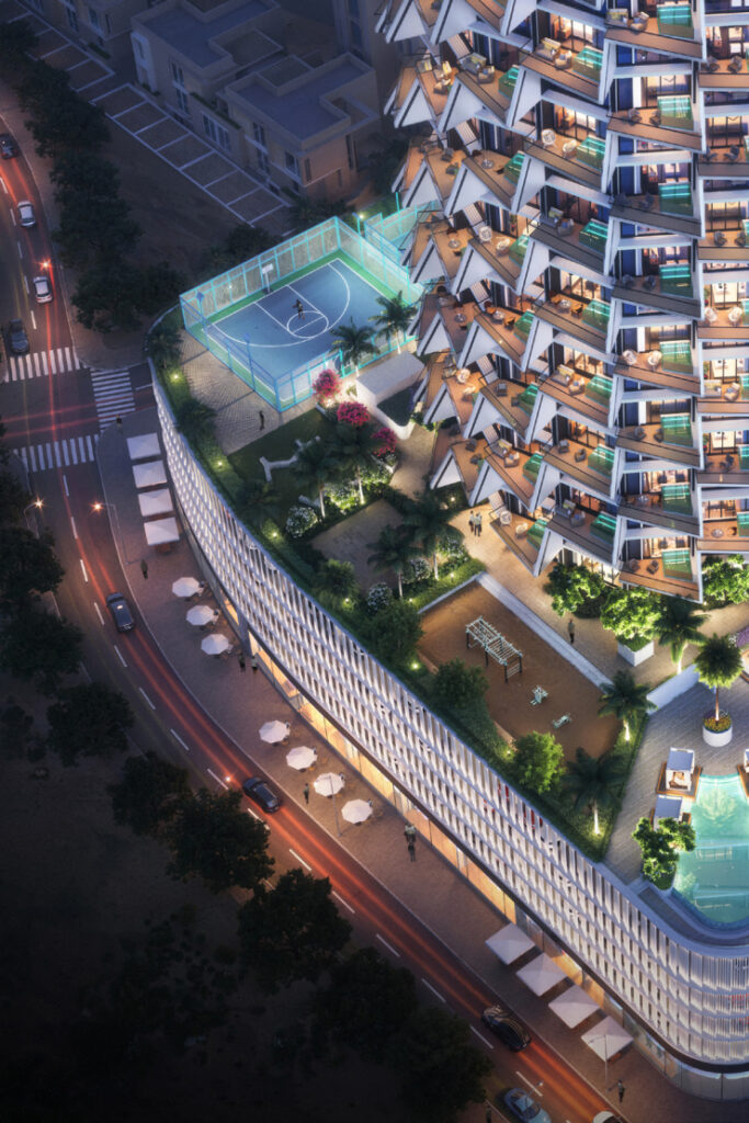 Binghatti Grove, Jumeirah Village Circle (JVC) – buy apartment in Dubai with Continental Club