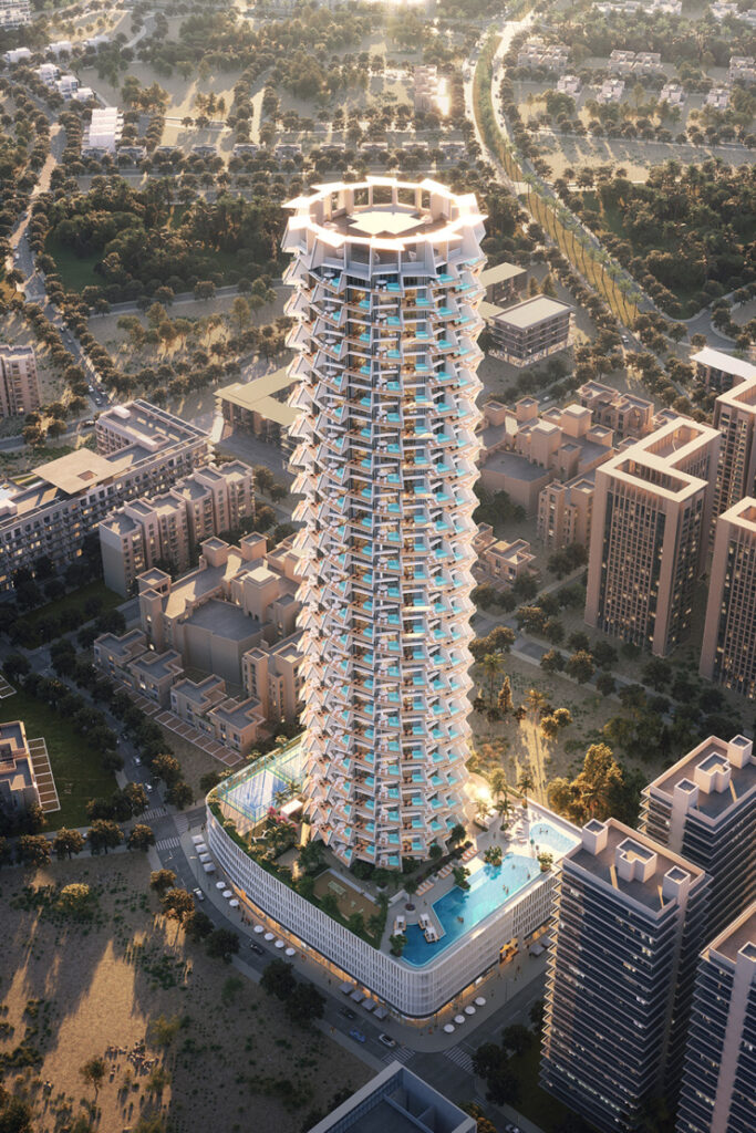 Binghatti Grove, Jumeirah Village Circle (JVC) – buy apartment in Dubai with Continental Club