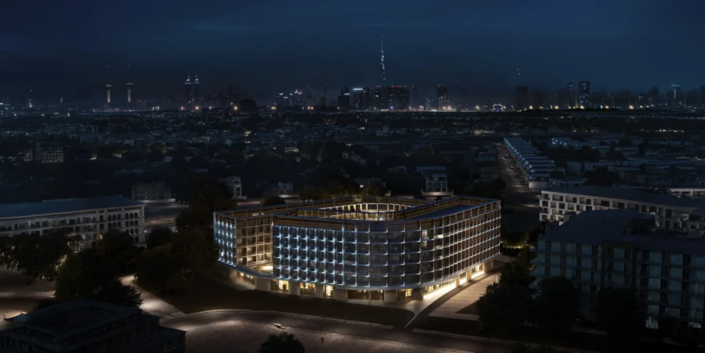 Binghatti Hillcrest by Binghatti Developers in Arjan, Dubai