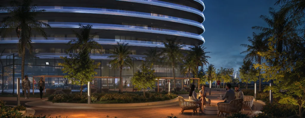 Binghatti Skyflame by Binghatti Developers in Majan, Dubai