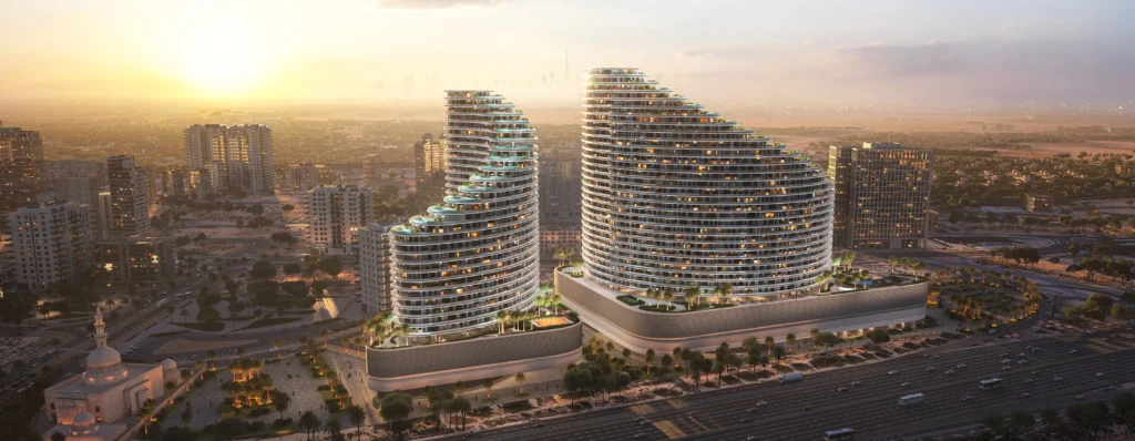 Binghatti Skyflame by Binghatti Developers in Majan, Dubai
