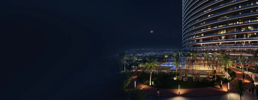 Binghatti Skyflame by Binghatti Developers in Majan, Dubai