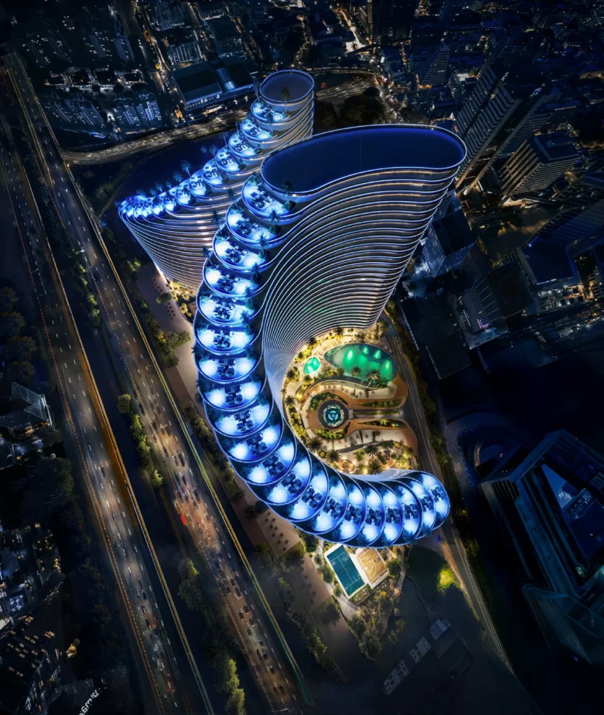 Binghatti Skyflame by Binghatti Developers in Majan, Dubai