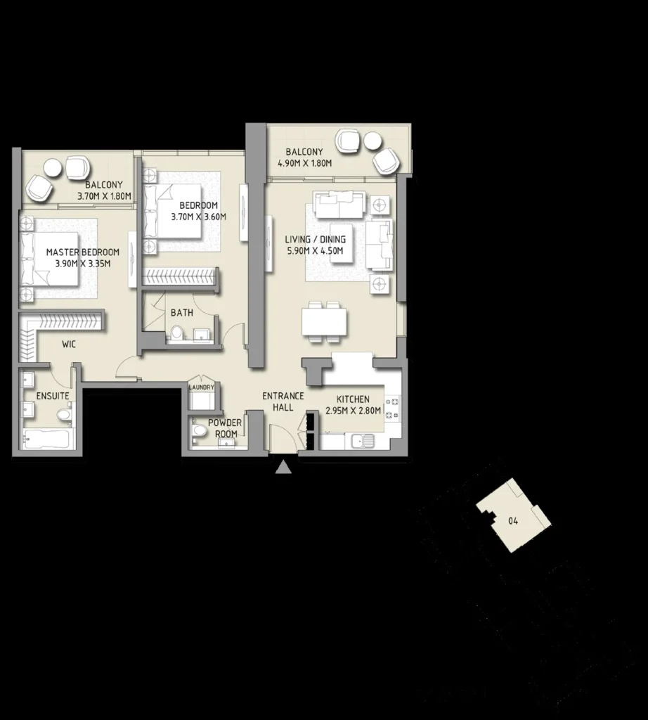 Boulevard Crescent by Emaar Properties in Downtown Dubai