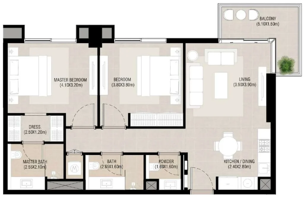 Camden by Nshama Properties Owned By Nshmi Development One Person Company L.L.C | Nshama in Town Square, Dubai