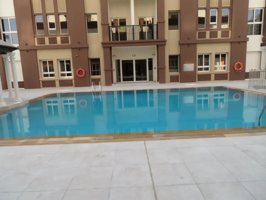 swimming pool, Canal Residence West 2, Dubai Sports City, Dubai
