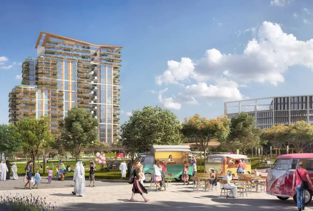 Central Park at City Walk Building 1 by Citywalk Residential 1 L.L.C | Meraas in Central Park at City Walk, Dubai
