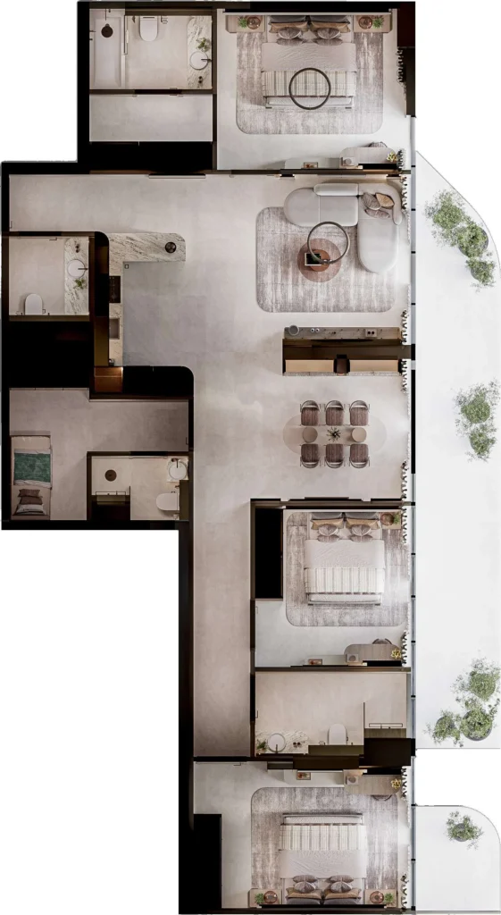 Cybele By Wadan by Wadan Real Estate Development in DubaiLand Residence Complex