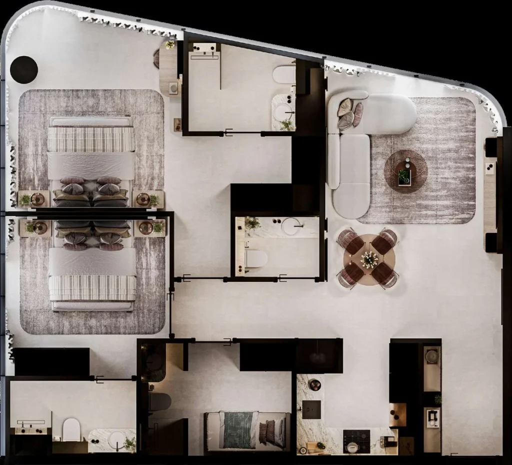 Cybele By Wadan by Wadan Real Estate Development in DubaiLand Residence Complex