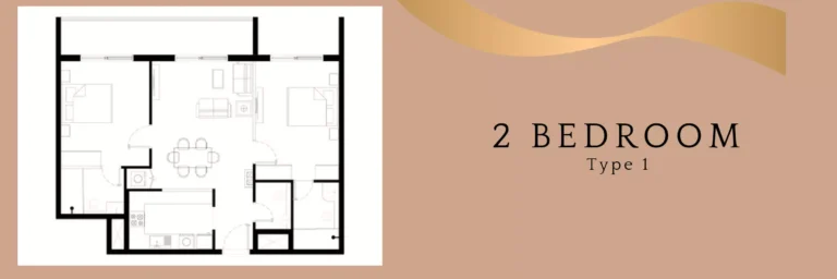 4B Living floor plan 2-спальн.