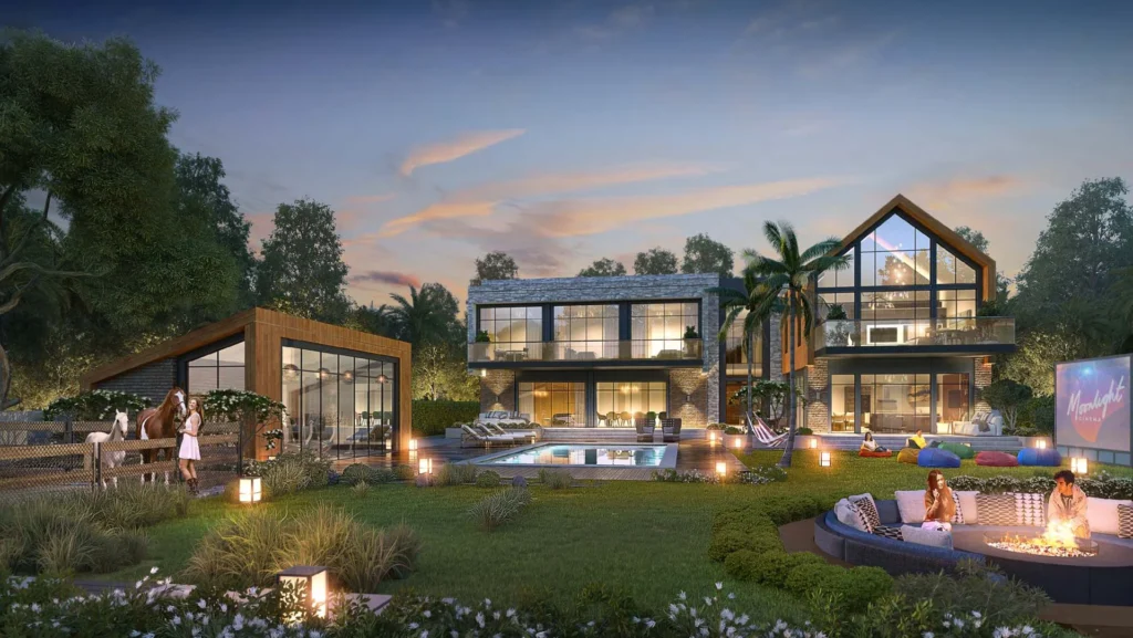 Damac Hills (2) - Farmhouses by Front Line Investment Management in Damac Hills 2, Dubai