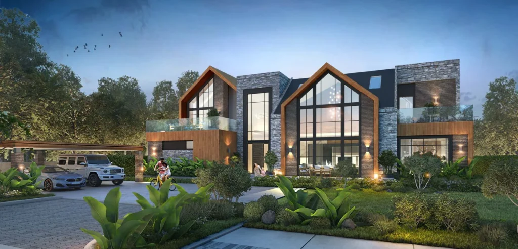 Damac Hills (2) - Farmhouses by Front Line Investment Management in Damac Hills 2, Dubai