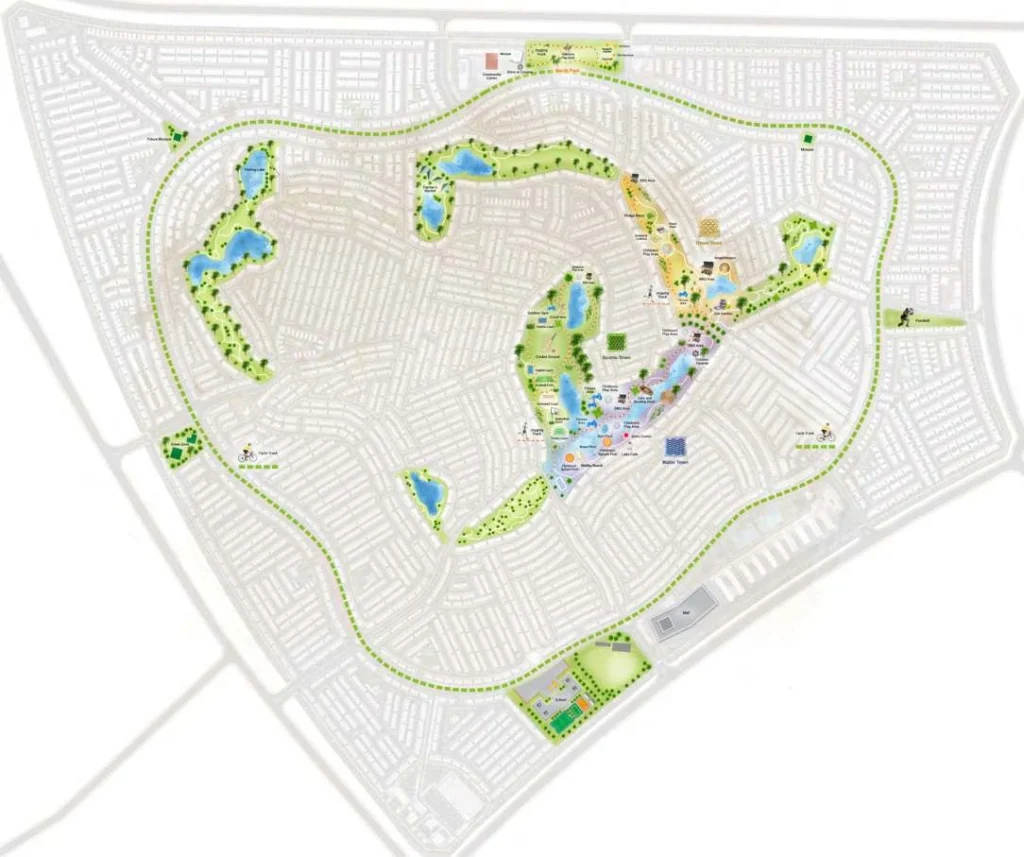 Damac Hills (2) - Farmhouses by Front Line Investment Management in Damac Hills 2, Dubai