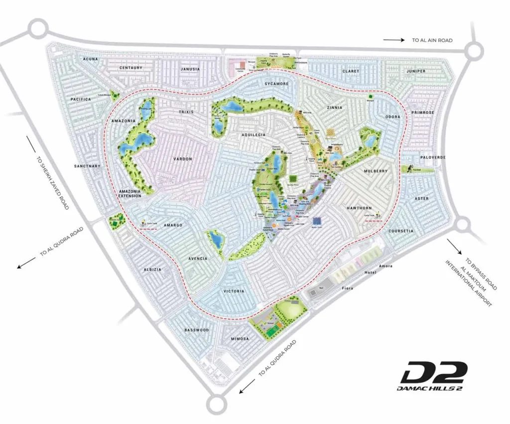 Damac Hills (2) - Park Greens 2 by Front Line Investment Management in Damac Hills 2, Dubai
