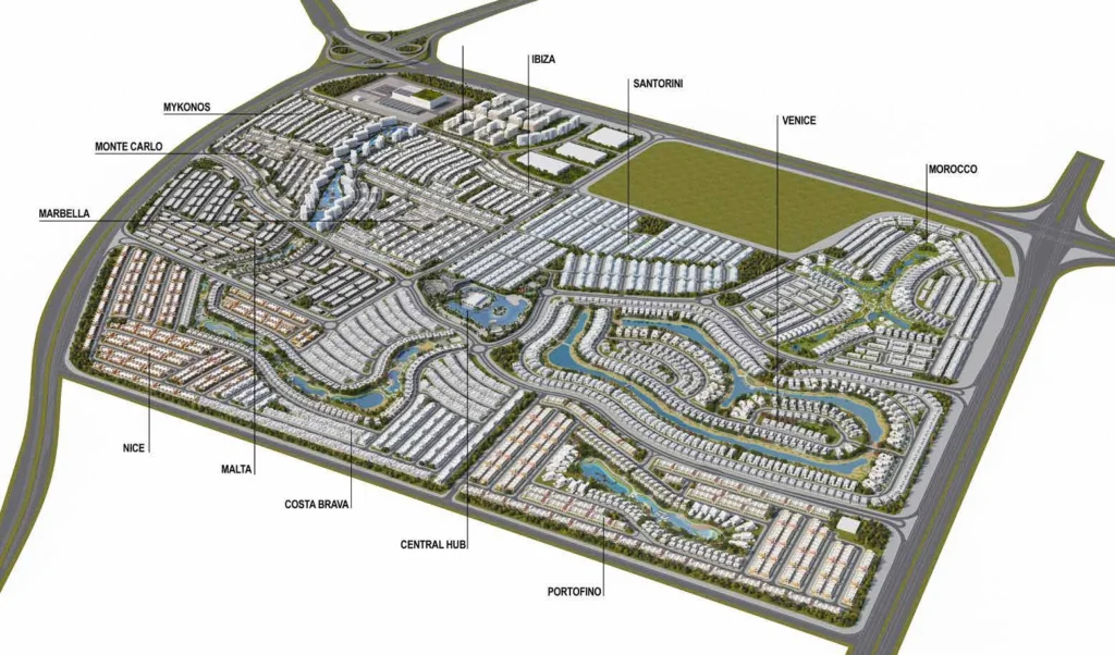 Damac Lagoons - Lagoon Views 3 by Island Oasis Properties in Damac Lagoons, Dubai