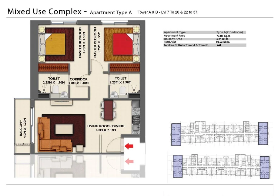 Dragon City Towers by Nakheel in Dragon City, Dubai