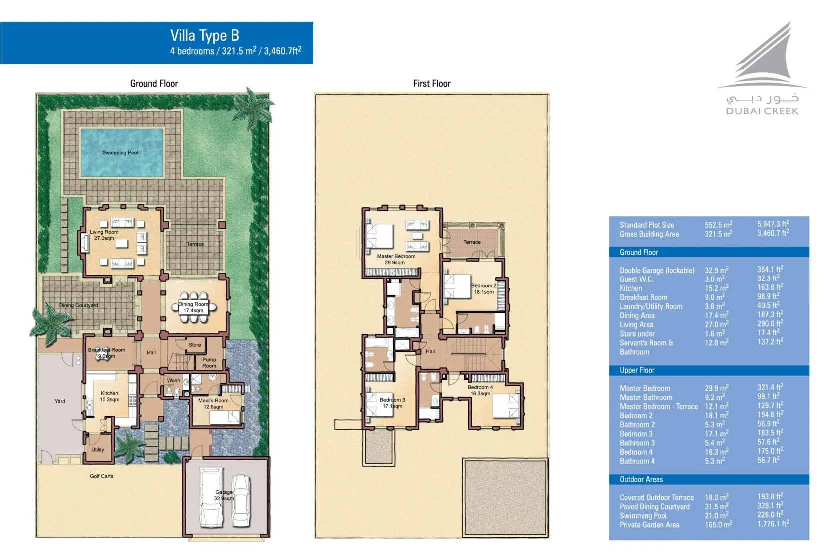 Dubai Creek Villas