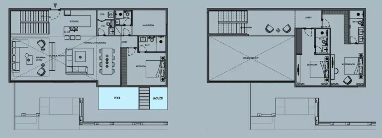 AB Cavalier floor plan 3 BR · 3449 sqft