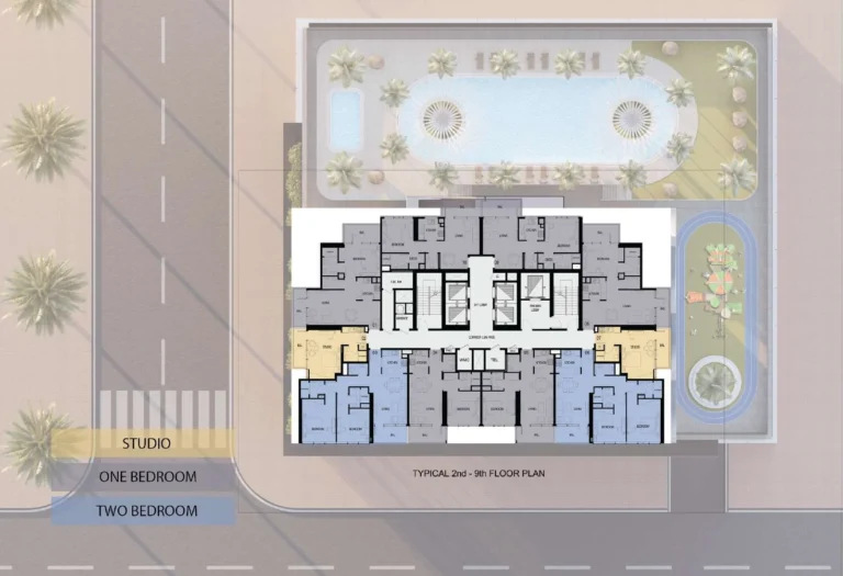 Elbrus Tower floor plan Поэтажный план